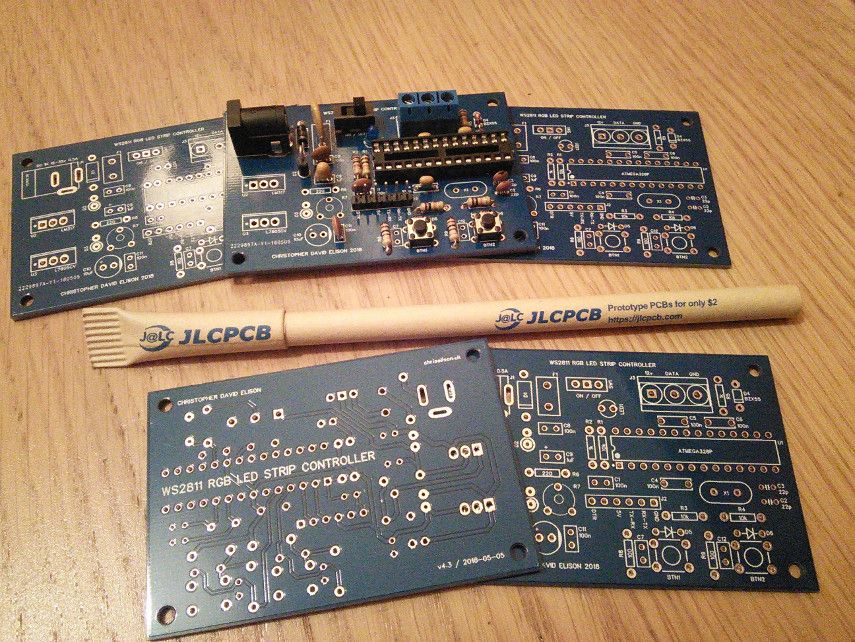 My first PCBs from JLCPCB!