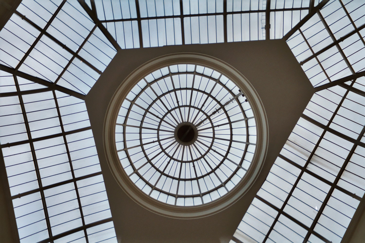The roof of the Triangle/Corn Exchange, Manchester