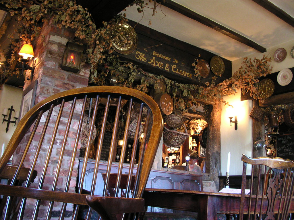 The Axe & Cleaver pub, Dunham Massey, Cheshire