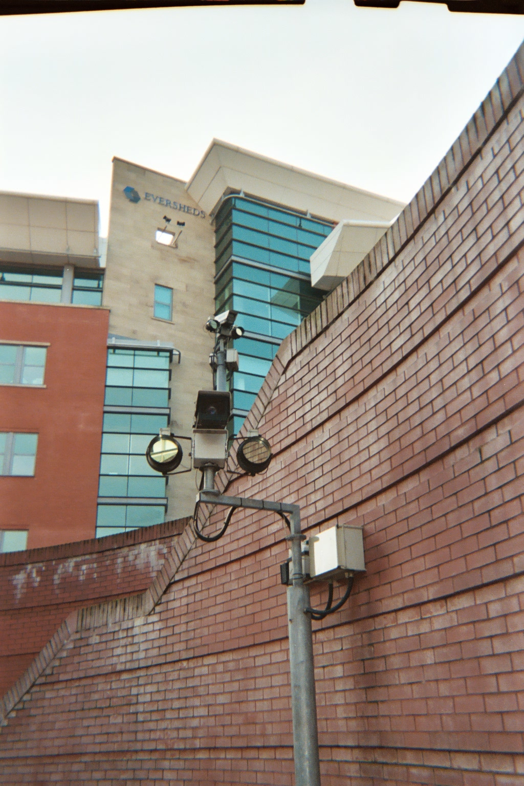 CCTV camera, Bridgewater Hall, Manchester