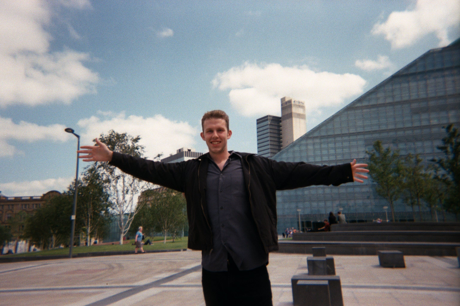 Christian in Cathedral Gardens, Manchester