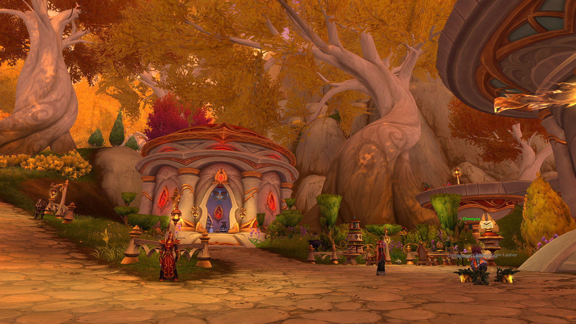 WoW Eversong Woods Midnight screenshot