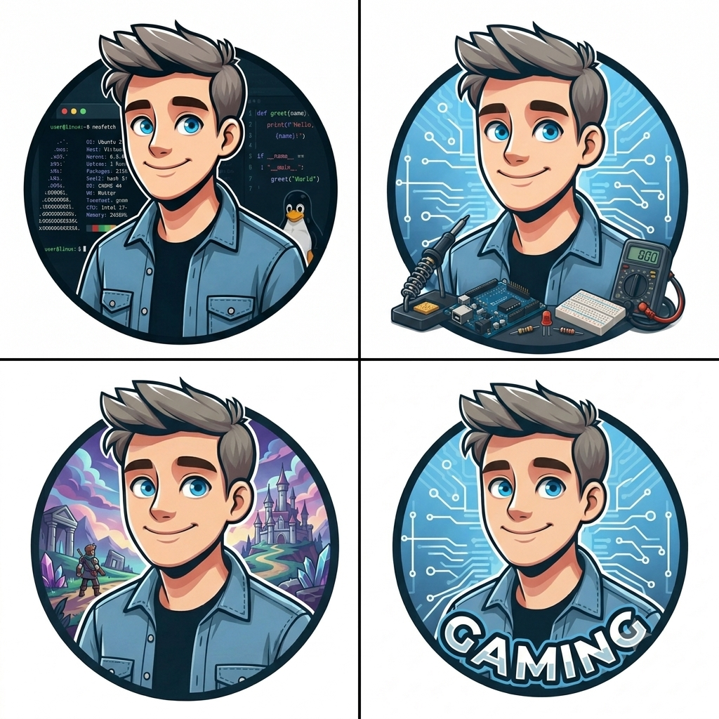AI-generated profile avatars