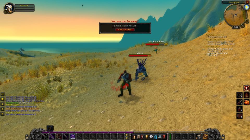 Wow Classic stress test screenshot